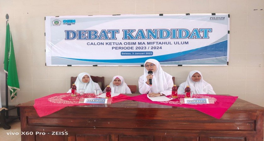 Debat Kandidat Ketua dan Wakil Ketua Osim menjadi Rangkaian Acara Pemilihan Umum Osim Periode 2023/2024