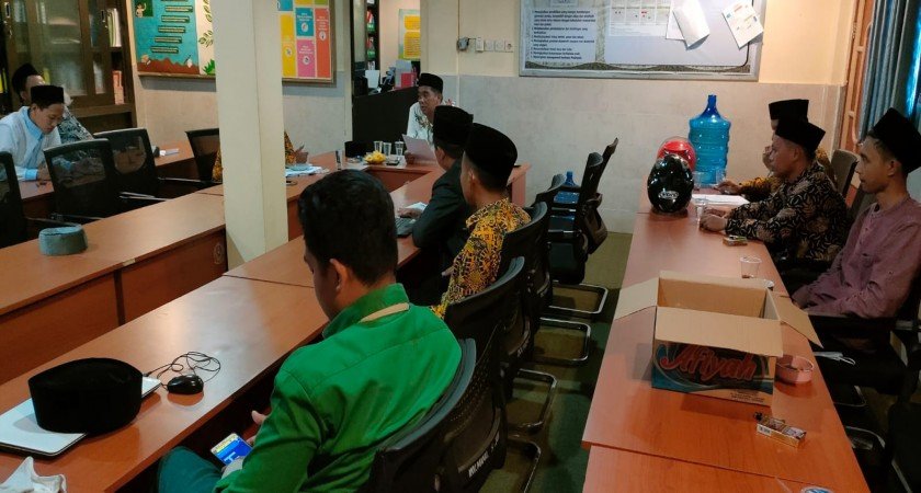 Kolaborasi Rapat Persiapan UMBK Tahun 2022 MA Plus Keterampilan Miftahul Ulum dan MA Miftahul Ulum 2