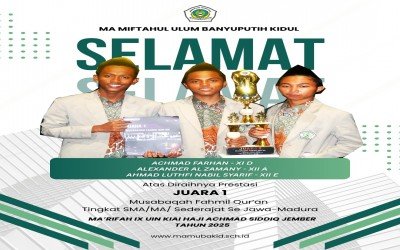 “Menggema di Jember! Tim MFQ MA Miftahul Ulum Tumbangkan Lawan dan Raih Puncak Juara!”